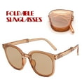 thumbnail image 1 of VLOOCKLW Retro Round Polarized Shades Foldable Unisex Chic Style Sunglasses For Women Men UV Protection Summer, 1 of 5