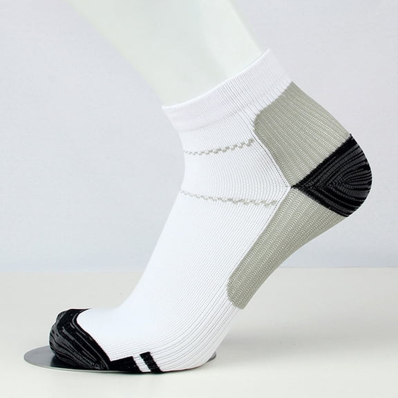 VLOOCKLW Running & Cycling Socks Ankle Running Socks with Arch Support, Ankle Support, Plantar Fasciitis