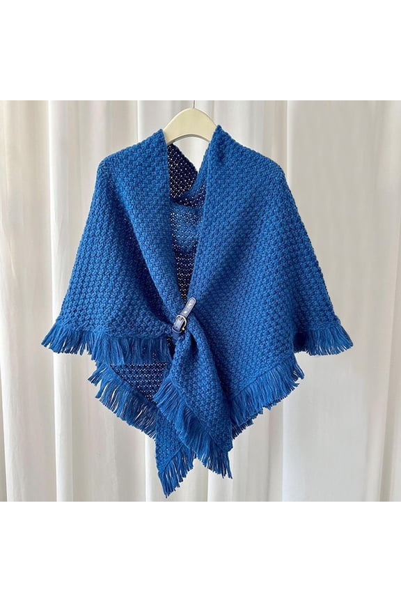 Sequin Triangle Scarf Warm Knitted Vest Wrap for Autumn Winter, Cozy Pashmina Cape with Glitter for Evening Wear & Special Occasions