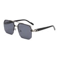 thumbnail image 1 of VLOOCKLW Square Frame Fashion Glasses Unisex Vintage Fashion Shades for Men Women, Lightweight UV Protection Glasses for Daily Wear & Travel, 1 of 5