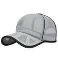 thumbnail image 1 of VLOOCKLW Summer Mesh Baseball Cap for Men Women Trucker Mesh Hat Baseball Hats Outdoor Sports Running hat, 1 of 7