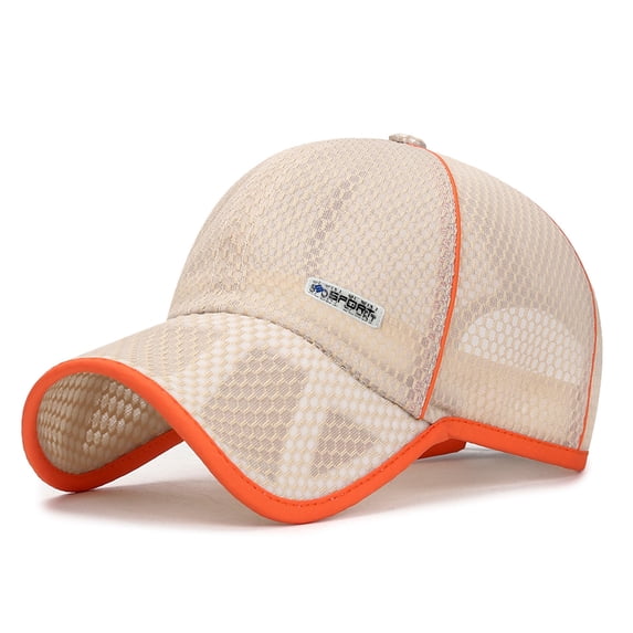 VLOOCKLW Teens Snapback Hat Trucker Style Breathable Mesh Unisex Youth Baseball Cap Adjustable Summer Sports Breathable Mesh Baseball Hat