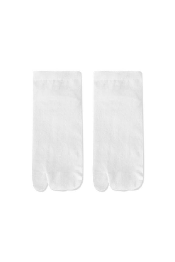 Toe Separator Socks For Women Soft Cotton Breathable Split Toe Design Reduces Toe Friction Daily Wear Comfort Toe Alignment