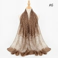 thumbnail image 1 of VLOOCKLW Unique Fashion Women's Decorative Scarves, Shawls, Headscarves, And Fur-Like Fabrics, Effectively Block Ultraviolet Rays, Suitable For Daily Weddings And Outdoor Beach Scarves., 1 of 2