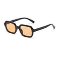 thumbnail image 1 of VLOOCKLW Unisex Fashion Retro Eyewear PC Frame Street Shot Sunglasses For Women Men UV Protection Trendy Summer Retro PC Frame Shades, 1 of 4