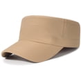 thumbnail image 1 of VLOOCKLW Unisex Flat Top Cap Adjustable Baseball Hat Structured Crown High Profile Classic Coupe Style, 1 of 4