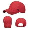 thumbnail image 1 of VLOOCKLW Unisex Visor Hat Quick Dry Reflective Sport Cap Adjustable Lightweight Baseball Hat Unstructured Design, 1 of 5