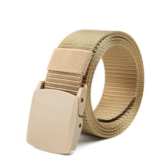 VLOOCKLW Unisex Web Belt Canvas Outdoor Training Training Strap Mens Casual Nylon Webbing Womens With Metal Buckle