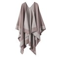 thumbnail image 1 of VLOOCKLW Warm Cardigan Wrap Cozy Hooded Cardigan Wrap for Ladies, Soft Oversized Wrap with Open Front for Daily Wear & Cold Weather, 1 of 4