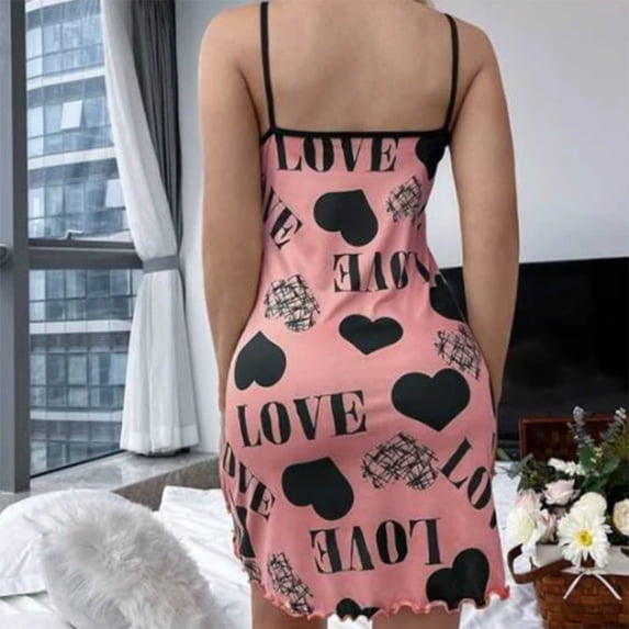 VLOOCKLW Women's Pajama Set Print Sleeveless Top & Shorts, Soft Breathable Two Piece Sleepwear, Lightweight Summer Loungewear Pjs