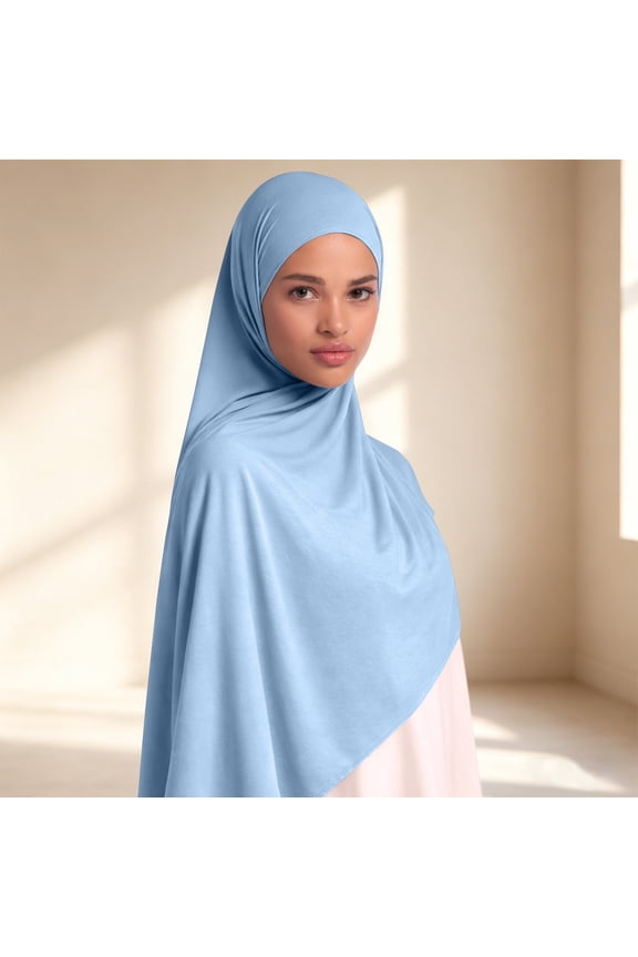 Women's Summer Scarf Lightweight Cotton Scarves Lady Light Soft Fashion Solid Scarf Wrap Shawl Breathable Soft Opaque Headscarf 180x55cm