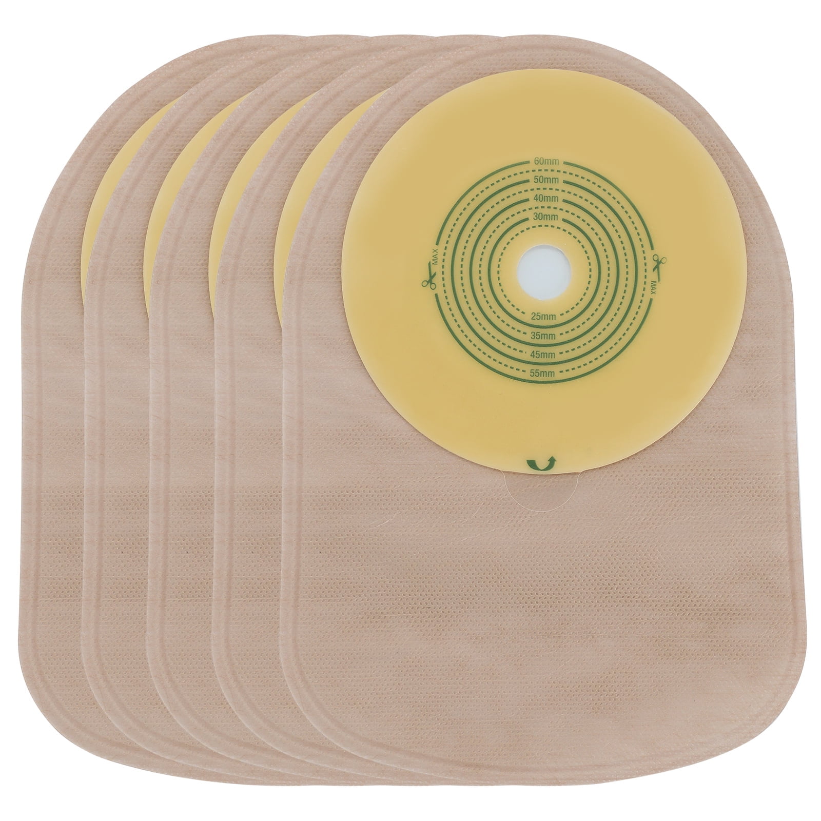 VLOOKUP 20 PCS Ostomy Bags, OnePiece Closed Stoma Bag, Ileostomy Stoma