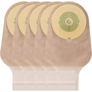 VLOOKUP 20 Pcs Colostomy Bags with Closure,Ostomy Supplies,One-Piece Drainable Pouches for Ileostomy Stoma Care, Cut-to-Fit