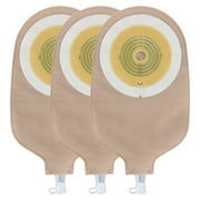 VLOOKUP 20PCS Urostomy Bags,One-Piece Drainable Pouches with Measure Card for Ileostomy Stoma Care, Cut-to-Fit