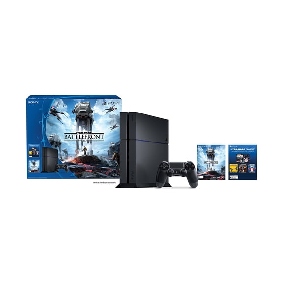 Restored PlayStation 4 500GB Console - Star Wars Battlefront Bundle