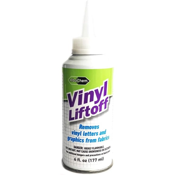 VLR Vinyl Lifter for Fabric - Fast-Drying & No Residue Remover (6 fl oz)