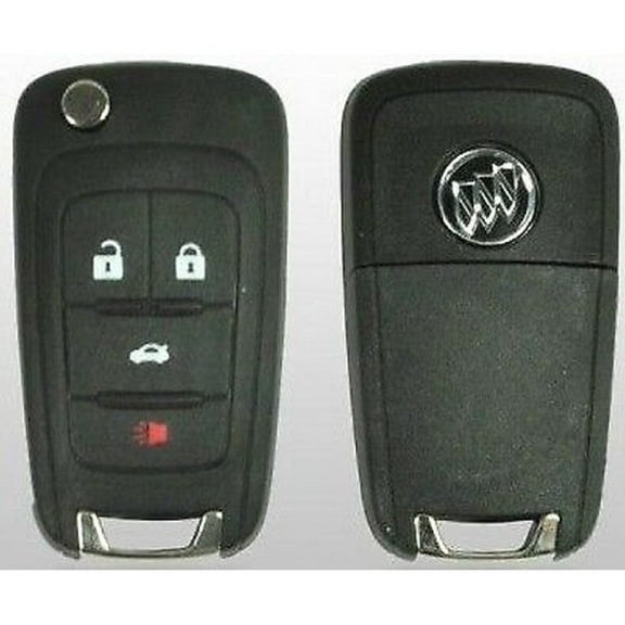 VLS 4-Button Remote Flip Key Automotive Keys & Remotes for Buick 2010-2016