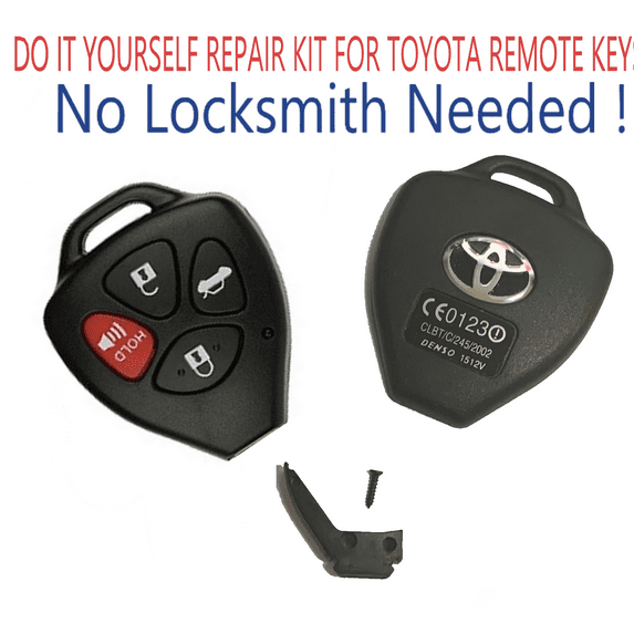 VLS 4 Button Replacement Remote Key Shell Case for Toyota/Scion
