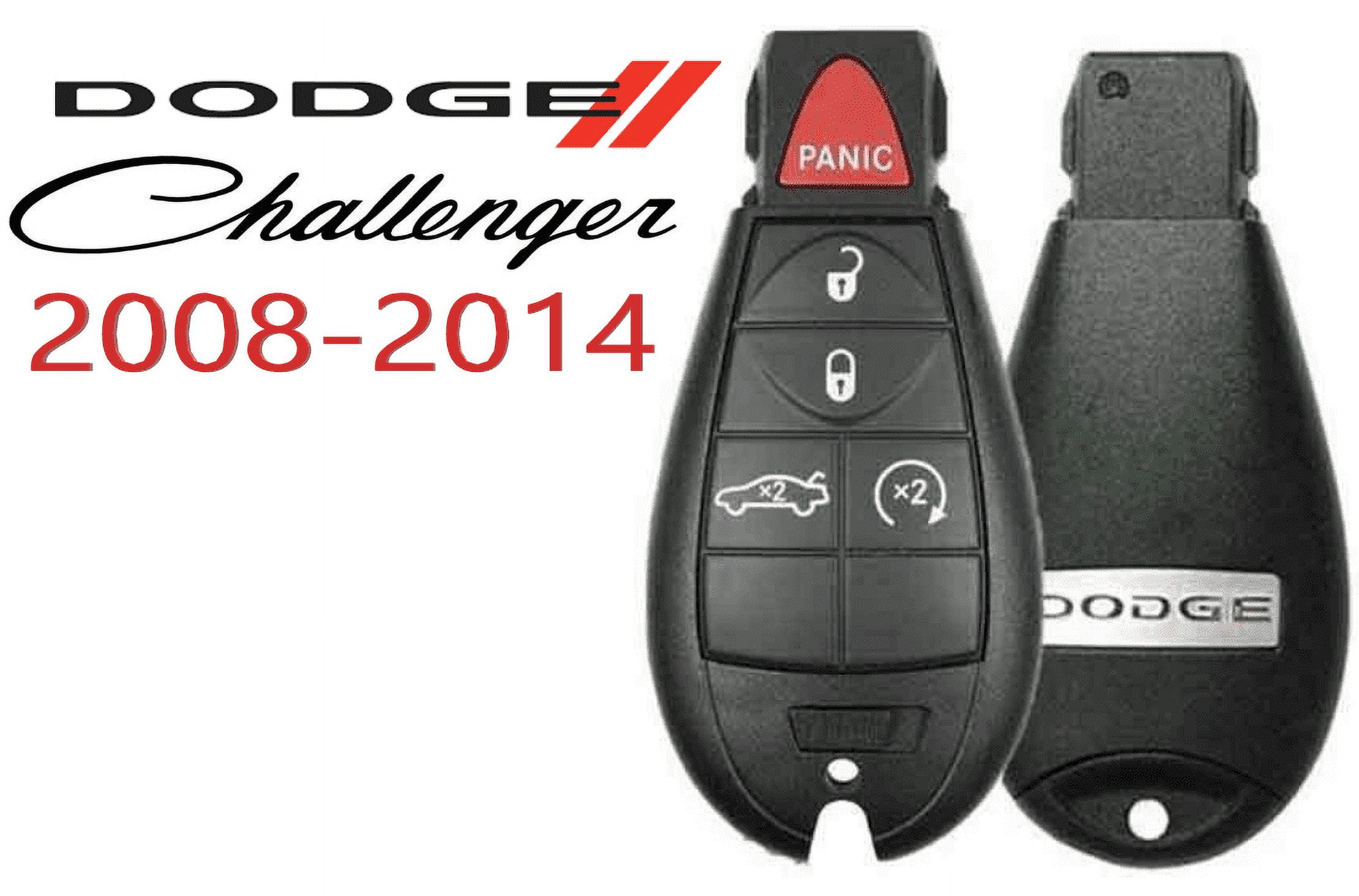 OEM Remote Start Key Fob For 2008-2010 Dodge Charger – Black, Includes Key & Battery (FCC IYZ-C01C) 4 thumbnail image