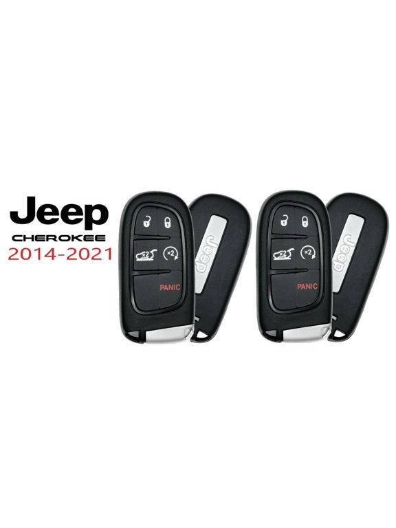 Jeep Cherokee 5 Button Smart Key Prox Remote Fob, 433 MHz