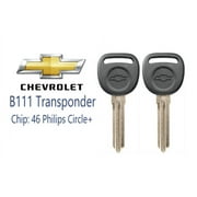 VLS Transponder Chip Key 46 Circle + B111 for Chevrolet Silverado 2007-2013