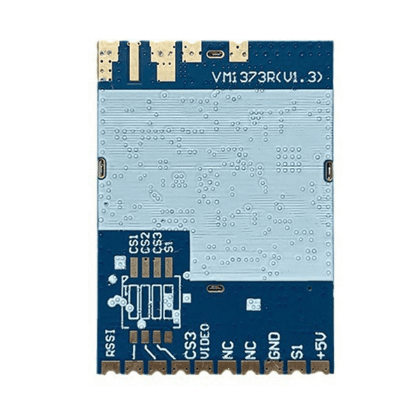 VM1373R 1.2G 1.3G 9 Channels VRX Analog Receiver High Sensitivity Strong RSSI Signal to Detection SFT,1 * Receiver,Blue