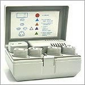 VM3 - WORLDWIDE VOLTAGE CONVERTER ADAPTER KIT FOR FOREIGN TRAVEL. DUAL WATTAGE SETTING 50/1600 WATTS
