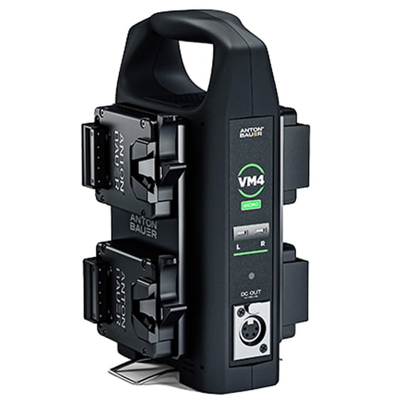 Anton Bauer VM4 4-Position Micro Battery Charger, V-Mount