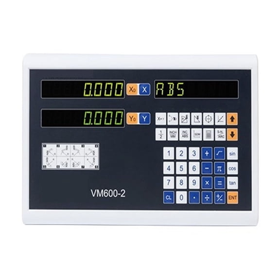 VM600 Digital Display Table Grating Ruler Electronic Ruler Display KA300 Grating Ruler Electronic Ruler Lathe Milling Machine Gantry Milling ,High Accuracy