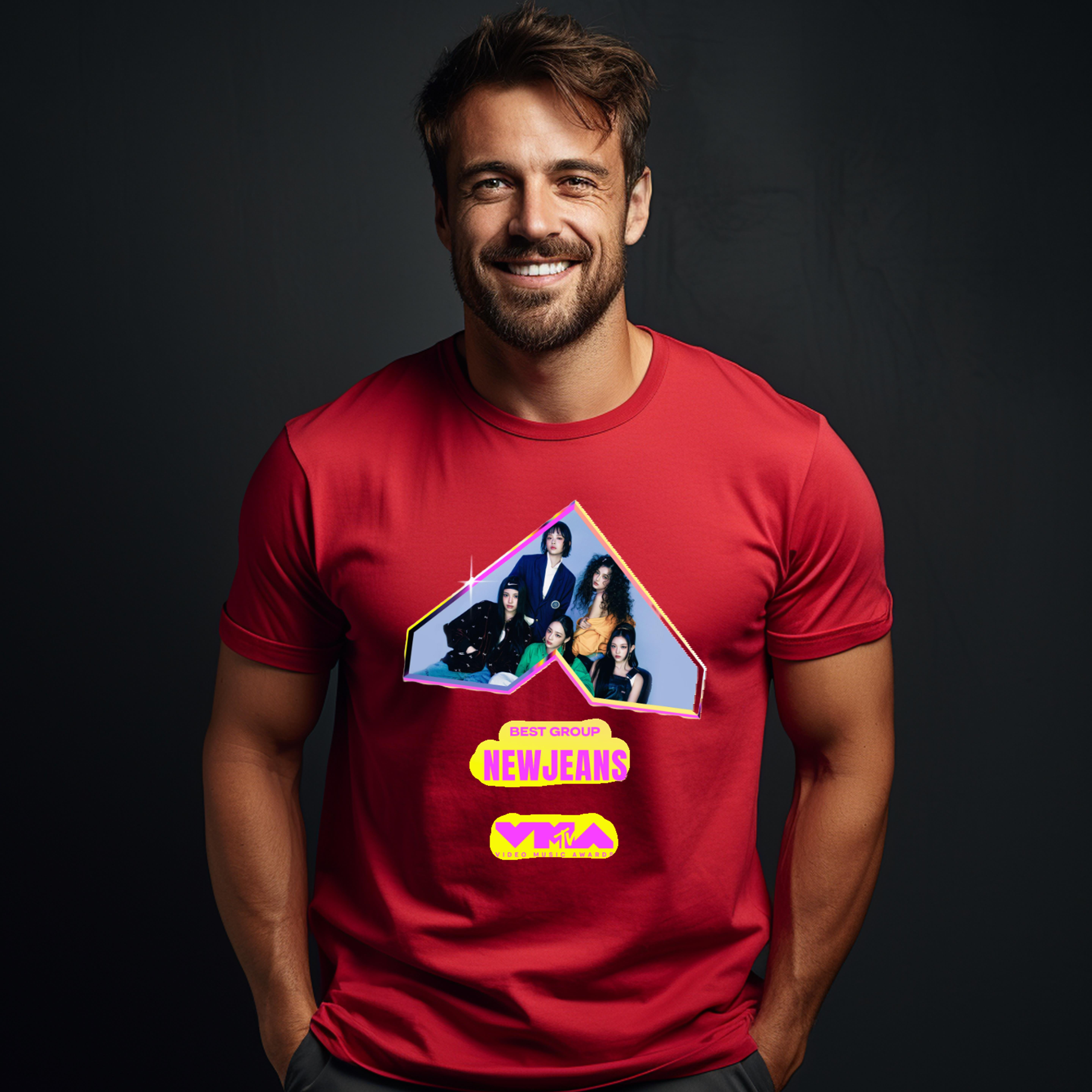 VMA 2024 Best Group NewJeans UNISEX TSHIRT