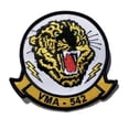 thumbnail image 1 of VMA-542 Tigers Squadron Patch – With Hook and Loop, 1 of 1