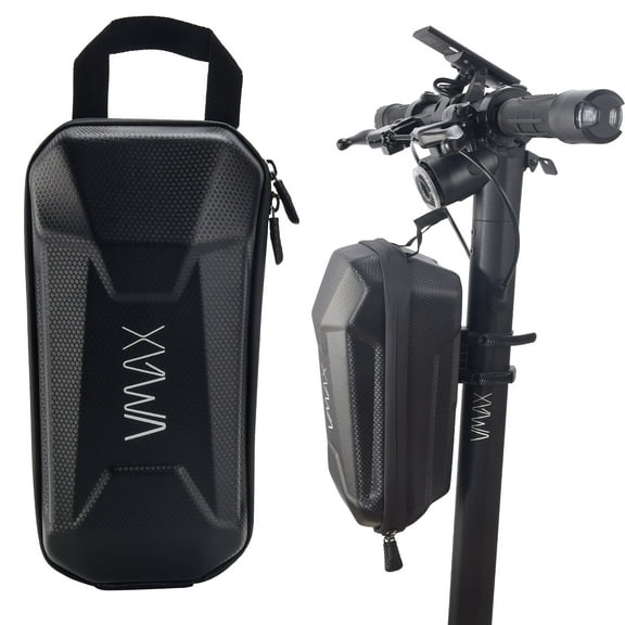 VMAX Scooter Bag - Waterproof and Hard Shelled Storage Case - Easy to Install Scooter Storage Bag - Designed for all Scooter Models - Your Everyday Mobility Scooter Bag for your