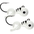 thumbnail image 1 of VMC 1/32 oz. Tungsten Mustache Jig Fishing Lure 2-Pack - Glow Tiger, 1 of 1