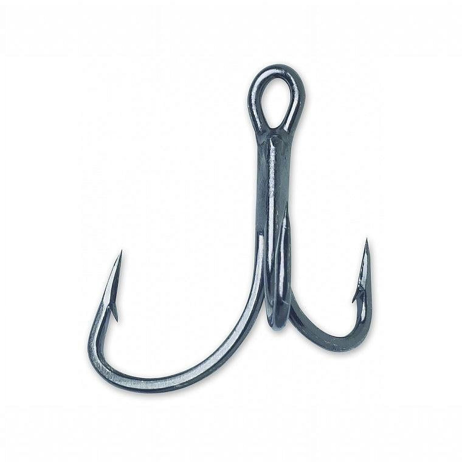 VMC 5580 InLine Treble Hooks 1X 10 pack