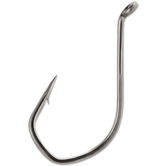VMC 7115 TechSet Live Bait Hooks (Black Nickel) 25Pack, Hook Size 8