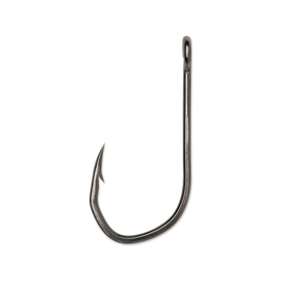VMC 7174BN#2PP TechSet Siwash Hooks Open Eye, Needle Point, 1X, Black