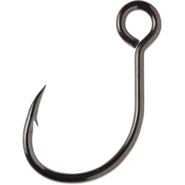 VMC 7237CB#2/0PP Inline Single Hook Size 2/0 Needle Point Extra Wide