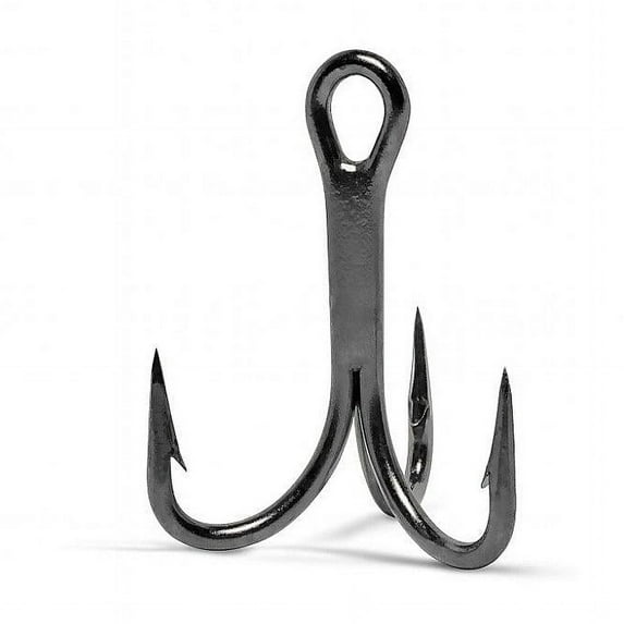 VMC 9626 4X Treble 50PK Black Nickel, 2 Hooks