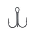 thumbnail image 1 of VMC Round Bend Treble Short Shank 1X Hook #5 Black Nickel 7PK, 1 of 1