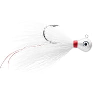 5 Pezzi Bucktail Jigs – Testa Piombata Per Pesca Bass E Predatori (1/4 Oz – 2 Oz)