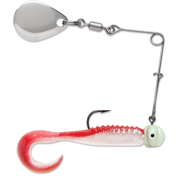 VMC Boot Tail Spinnerbait - 1/16 oz. - Red Pearl Glow