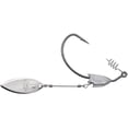 thumbnail image 1 of VMC Heavy Duty Weighted Willow Hook 3/16 oz #4/0 Black Nickel 2PK, 1 of 2