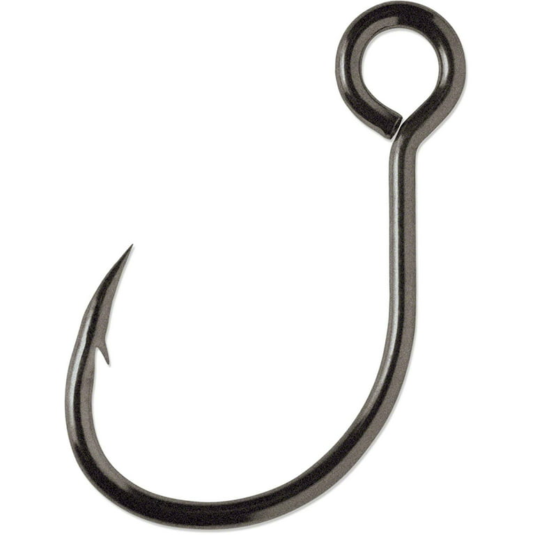 VMC Inline Single X Strong Large Ring Hook, Size 6, 10 Pack