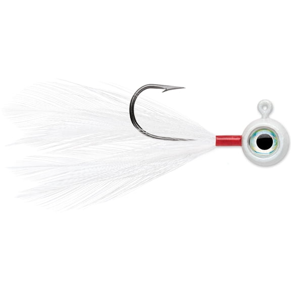VMC Moon Fly Jig White 1/32 oz