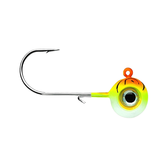 VMC NEON MOON EYE JIG 3/8OZ - ORG FIRE UV