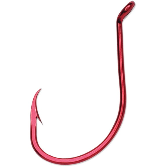 VMC Octopus Tin Red Fishing Hook Size 6 for Saltwater and Freshwater Use