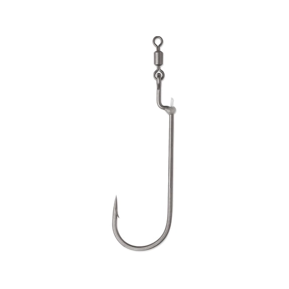 VMC Redline Series Swivel Fluke Hook #5/0 Gray 3PK