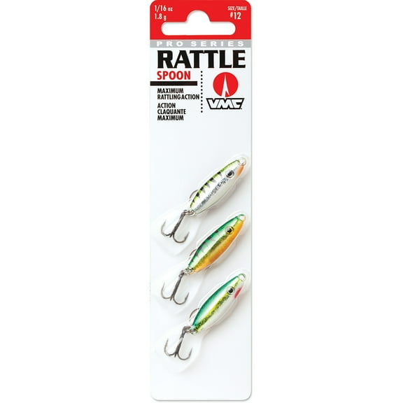 VMC Rattle Spoon Kit Live - 1/8 oz. - 3 Pack