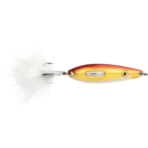 VMC Rattling Roach Spoon Glow Gold Fish 1/32 oz