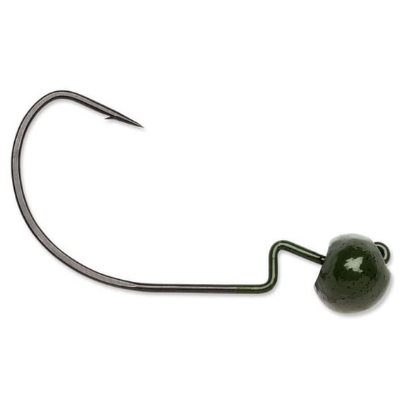 VMC Rugby Jig 1/4 oz Green Pumpkin Size 3/0 Pack of 4, RJ14-GNPPK